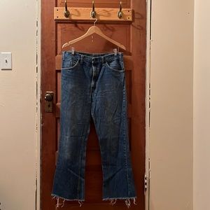 Vintage Plain pocket jeans